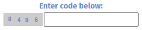 Enter captcha to start downloading